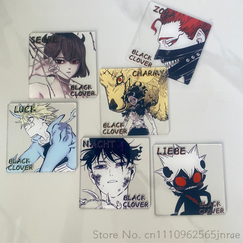 Good Coffee Tea - Alas Gelas Akrilik Kreatif Anime Black