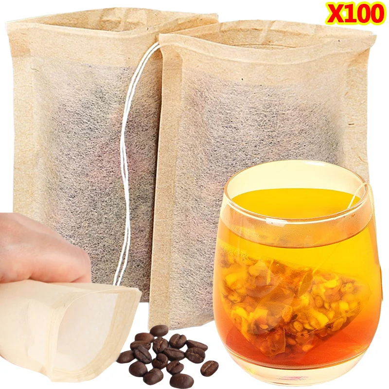 Coffee Bean And Tea Leaf - Kantong teh 100 buah dengan penyaring