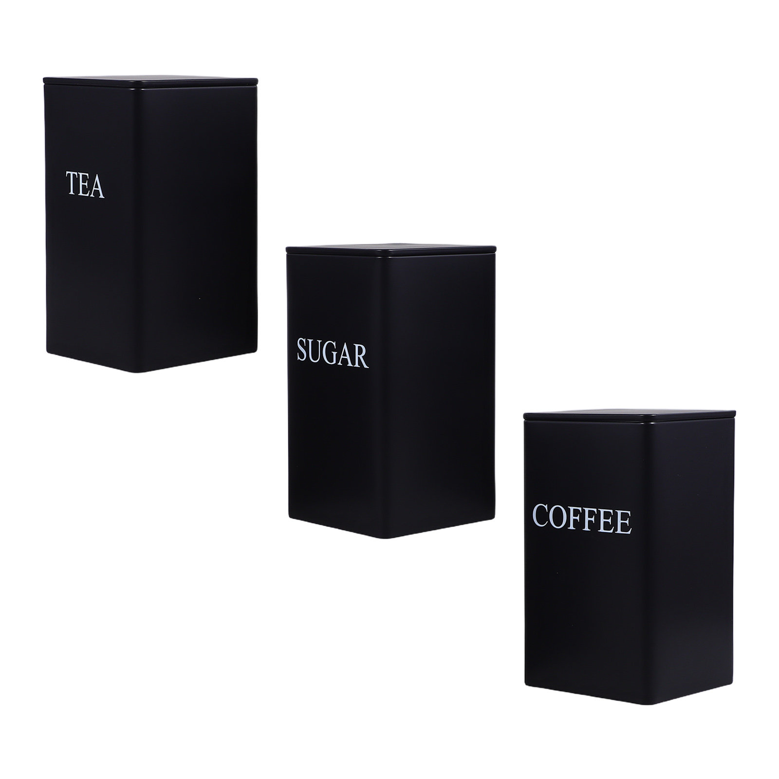 Coffee Tea Organizer - 3 Buah Wadah Penyimpanan Dapur, Bahan