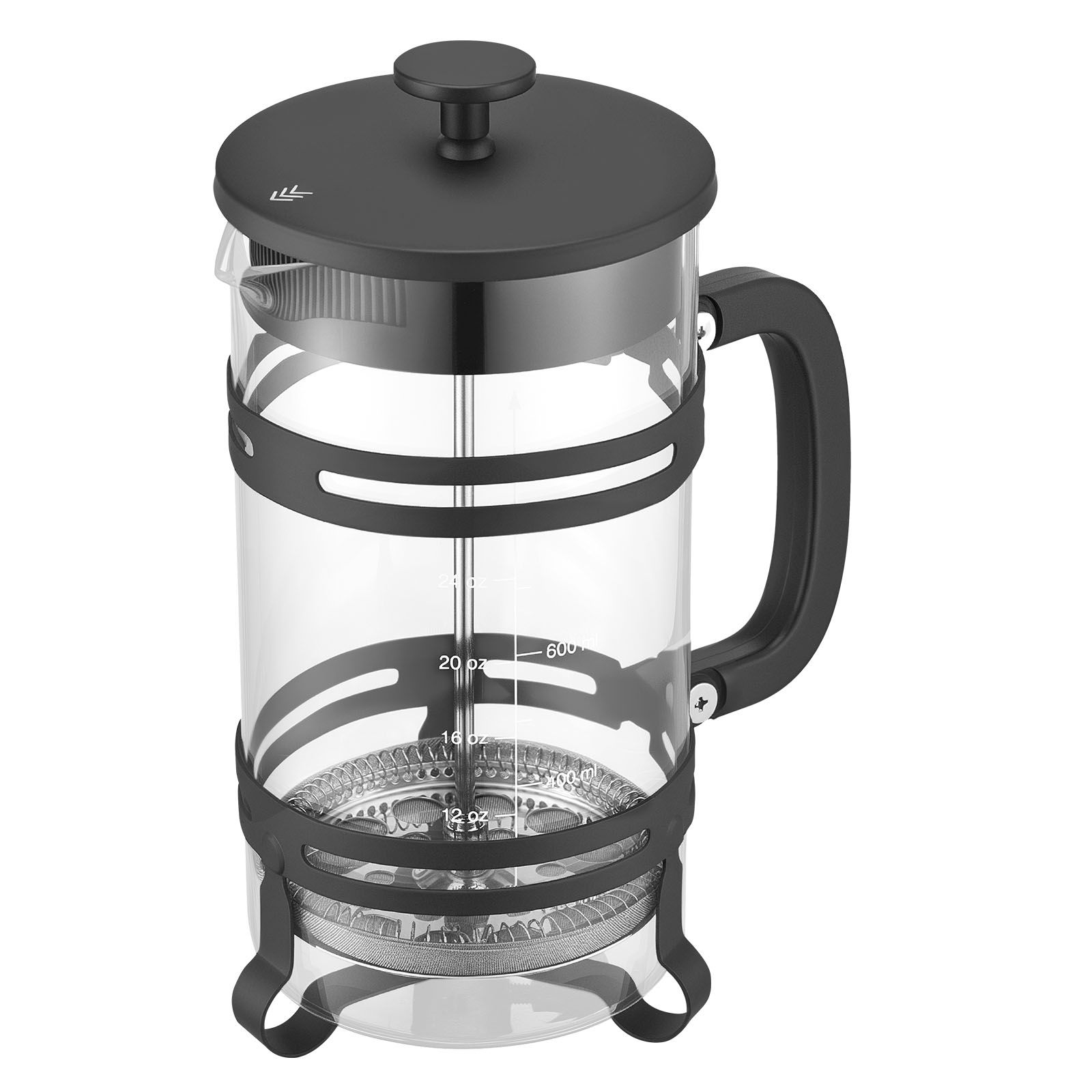 French Press Coffee & Tea - Pembuat Kopi French Press, 34 Ons