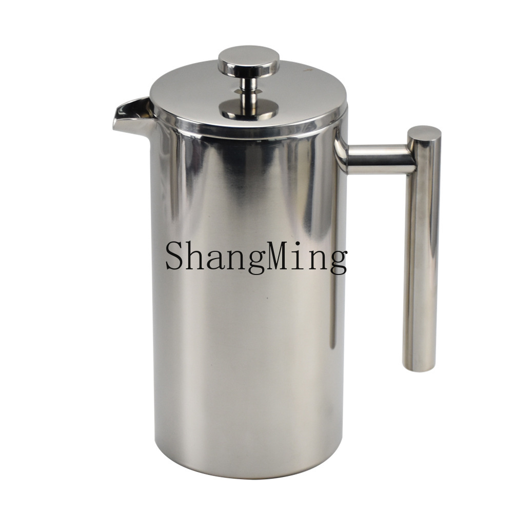 French Press Coffee & Tea - Panci kopi French press baja tahan