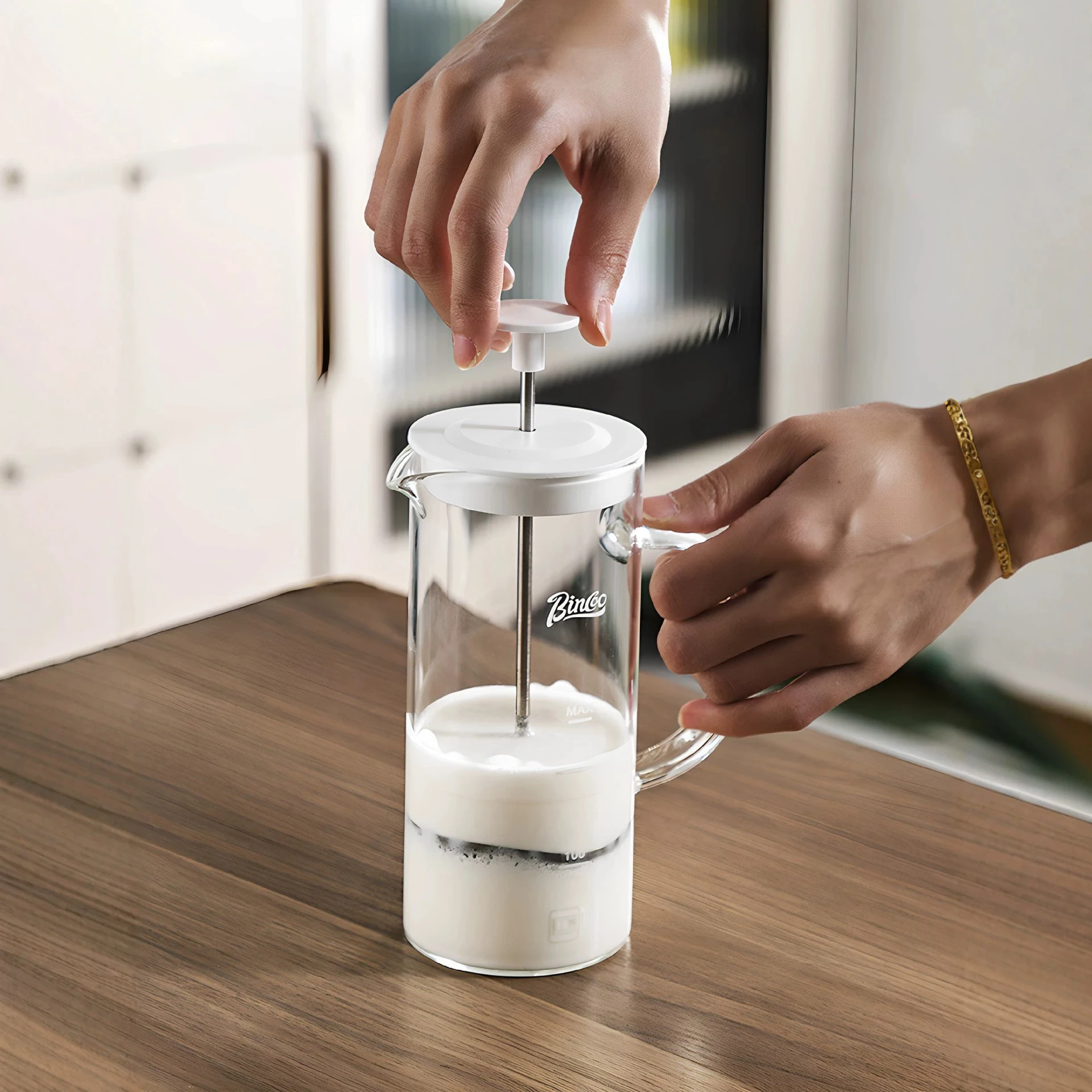 French Press Coffee & Tea - 550ml Pot Kopi French Press Rumah