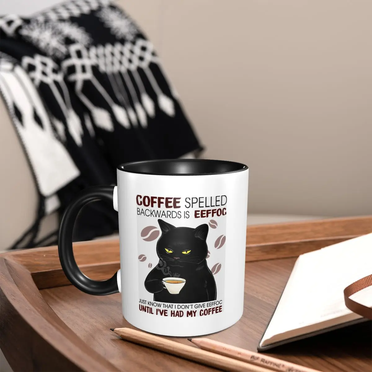 Good Coffee Tea - Cangkir Kopi Keramik Cat Befor Coffee
