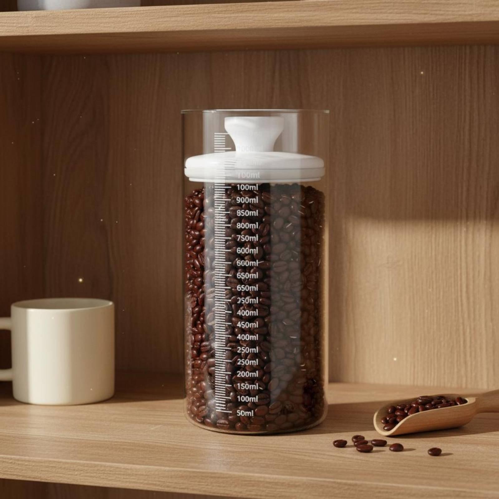Wadah Kaca untuk Penyimpanan d - Coffee Bean And Tea Leaf ulasan dan harga