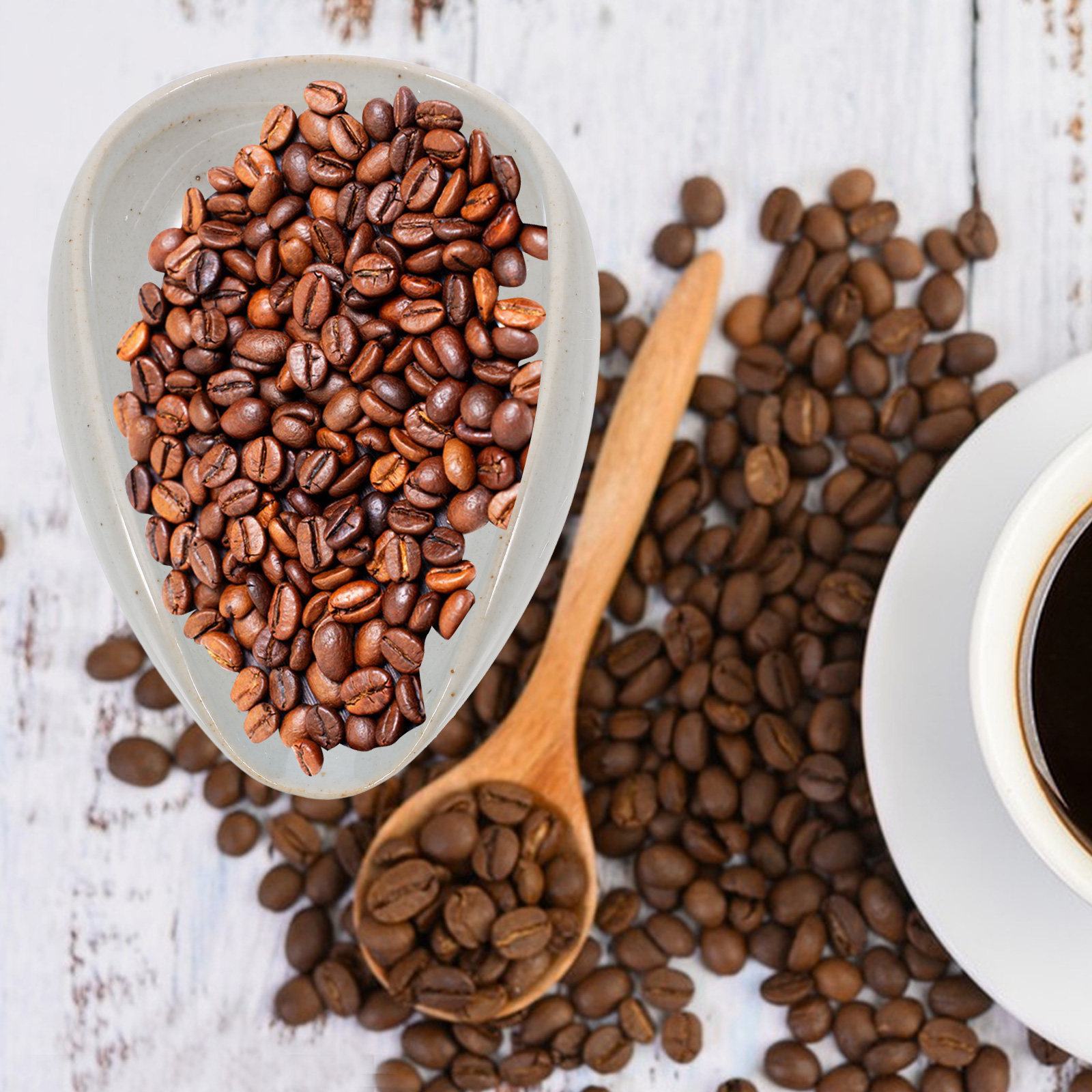 Nampan Penakar Biji Kopi Keram - Coffee Bean And Tea Leaf ulasan dan harga