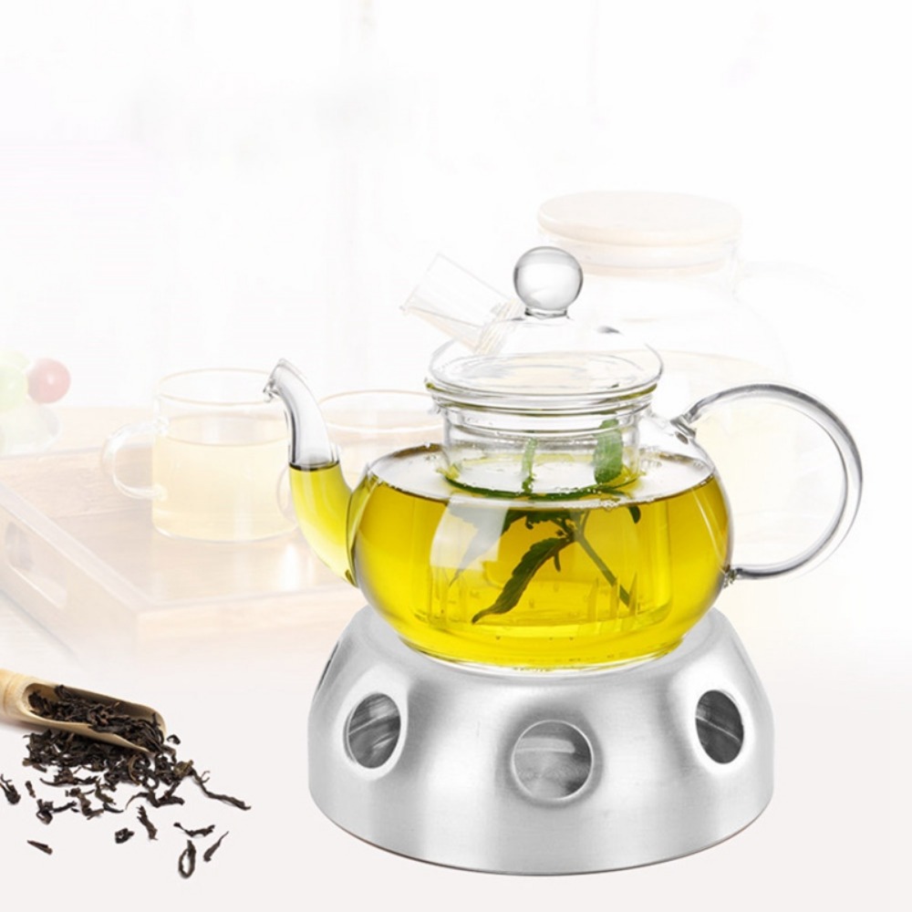 Pemanas dasar bulat baja tahan - Coffee Tea Jug ulasan dan harga