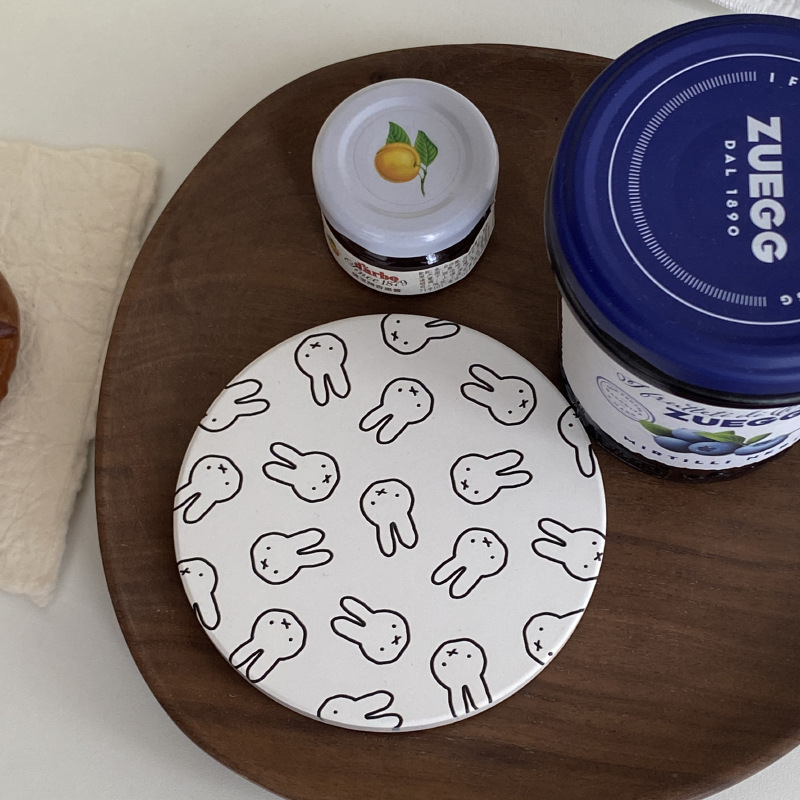 Tatakan Gelas Kopi Seri Miffy  - Good Coffee Tea ulasan dan harga