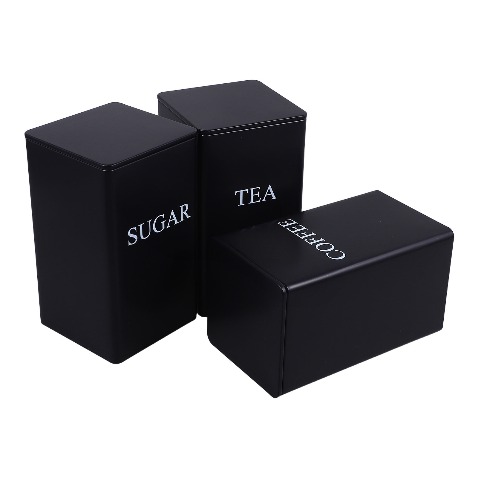 3 Buah Wadah Penyimpanan Dapur - Coffee Tea Organizer ulasan dan harga
