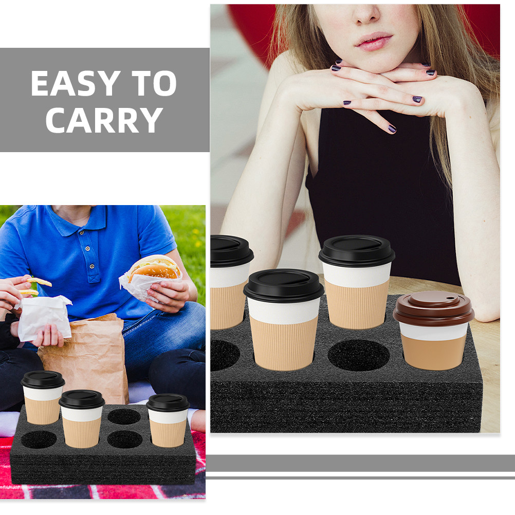 2 Buah Nampan Tempat Gelas Ber - Coffee Tea Cups ulasan dan harga