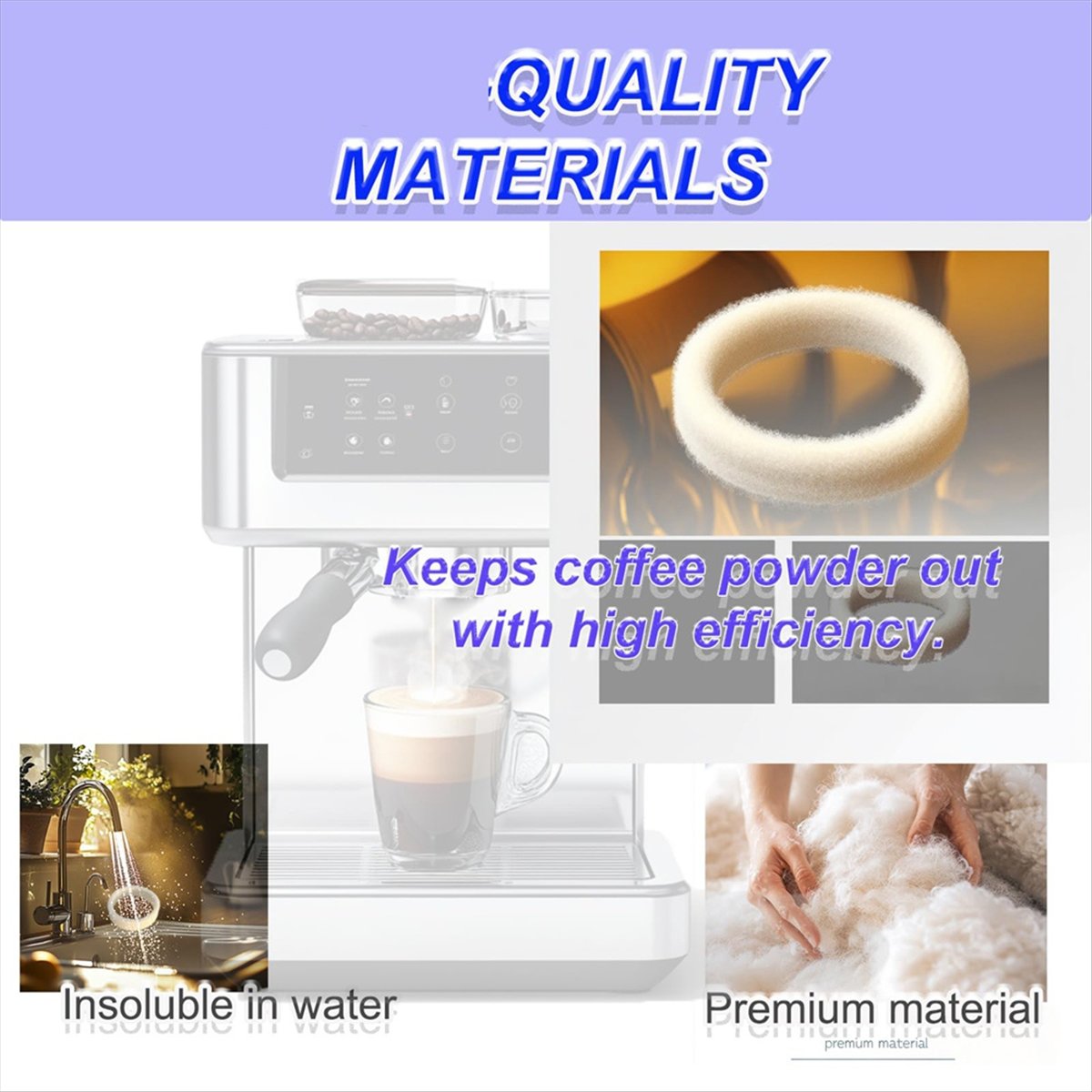 (A64E) 6 Buah Pengganti Washer - Breville Espresso Bes870 ulasan dan harga