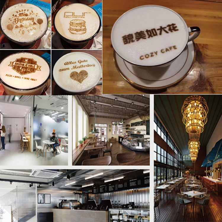 Printer Inkjet Otomatis Cerdas - Coffee Tea Cups ulasan dan harga