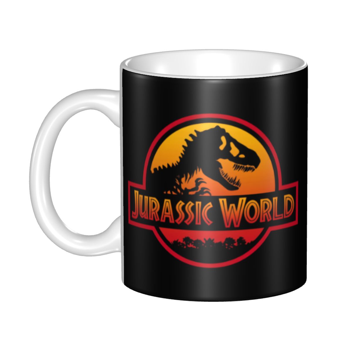 Mug Kopi Jurassic Park Dunia D - Coffee Tea World ulasan dan harga