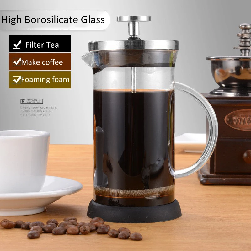 Teko kopi tekan Perancis 350-1 - French Press Coffee & Tea ulasan dan harga