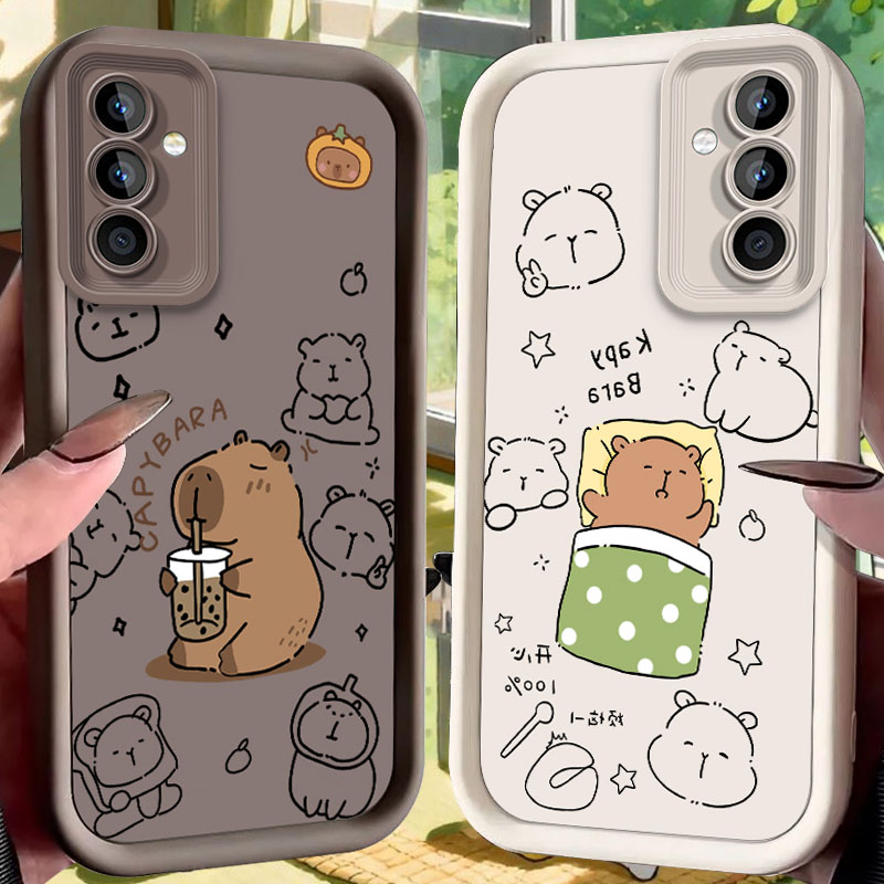 Casing Capybara Minum Bubble T - Coffee Plus Tea ulasan dan harga