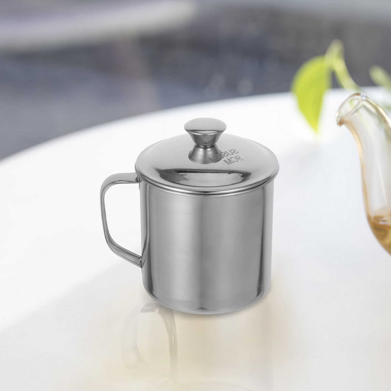 Gelas Baja Tahan Karat dengan  - Mug Tea Coffee ulasan dan harga