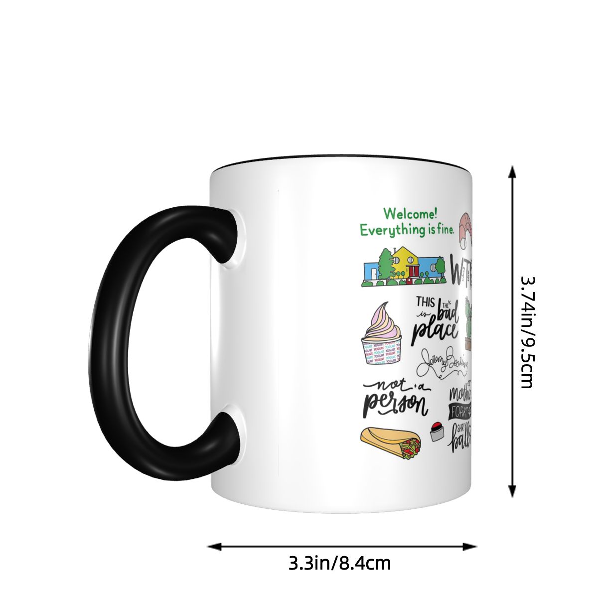 Mug Seni Acara TV The Good Pla - Good Coffee Tea ulasan dan harga