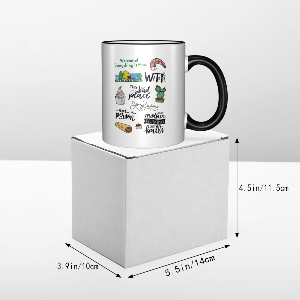 Mug Seni Acara TV The Good Pla - Good Coffee Tea ulasan dan harga
