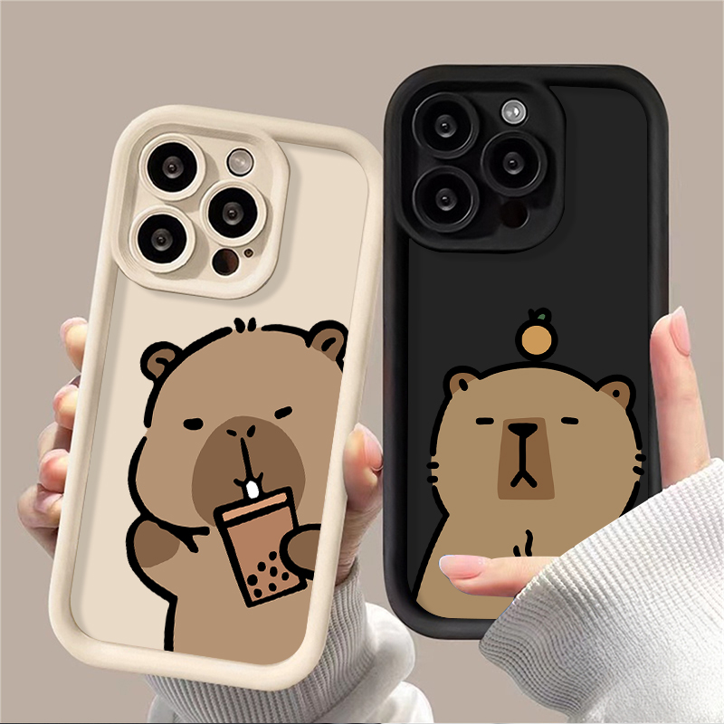 Casing Kapibara Lucu Kartun un - Coffee Plus Tea ulasan dan harga