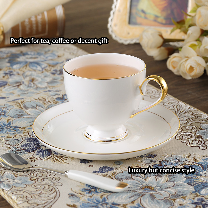 Grace Bone Kopi Set Putih Emas - Coffee Tea Jug ulasan dan harga