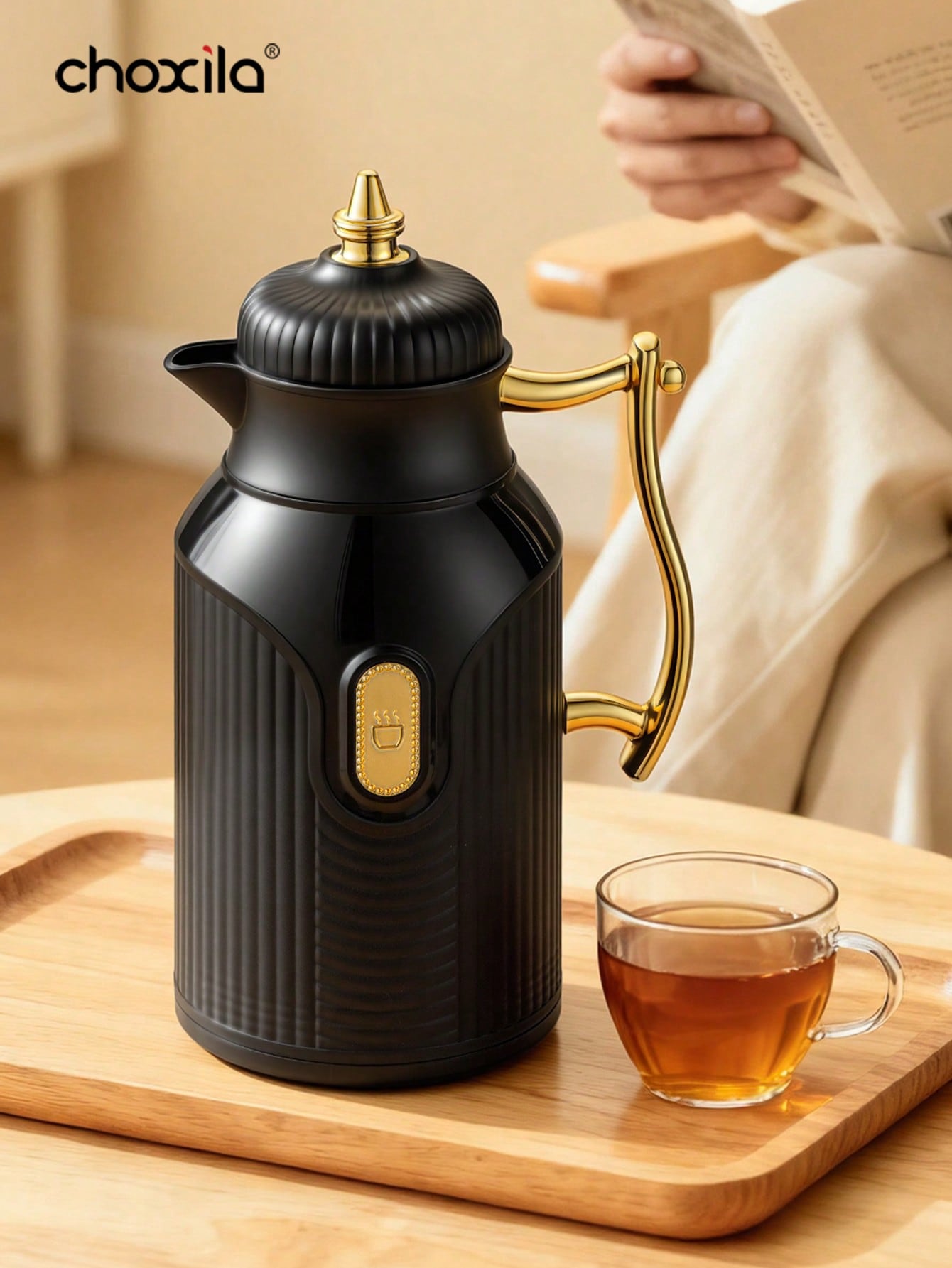 1 buah teko berinsulasi kapasi - Coffee Tea Jug ulasan dan harga