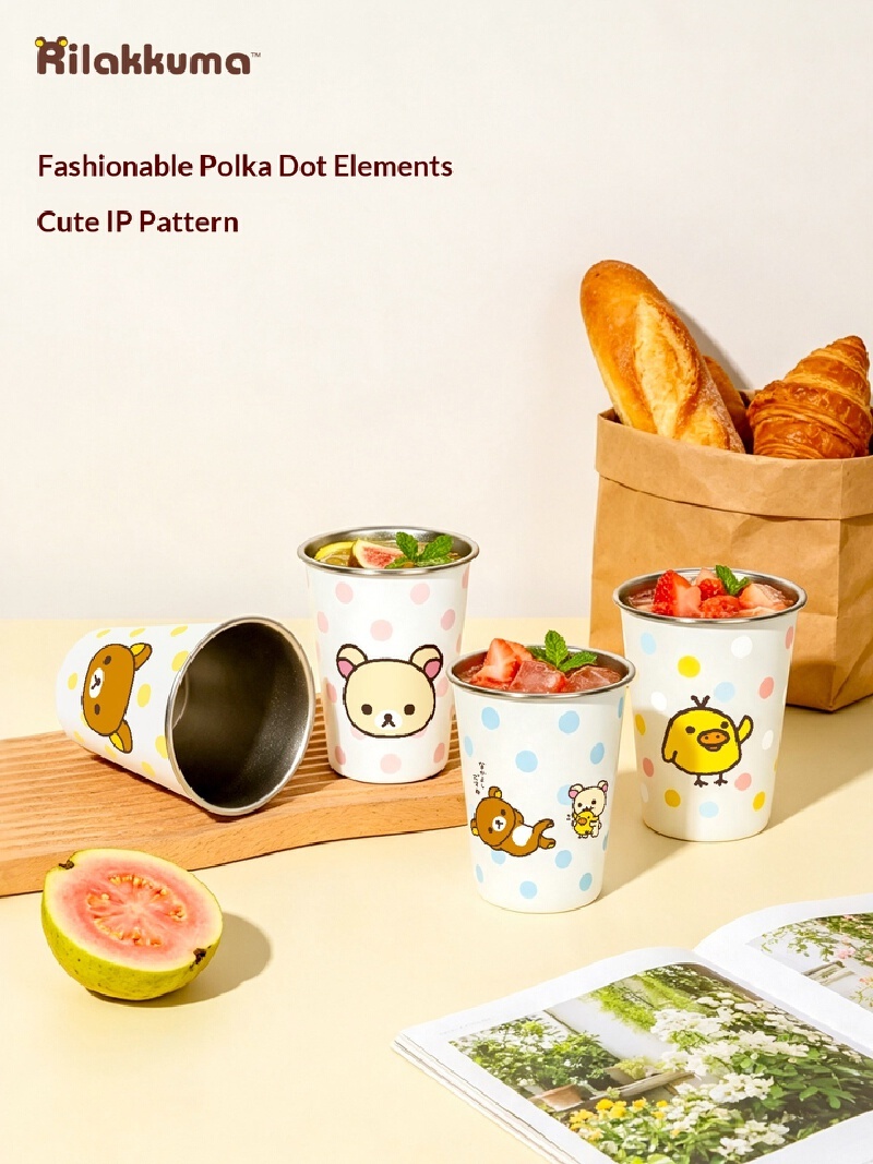 Cangkir Stainless Steel Kawaii - Good Coffee Tea ulasan dan harga