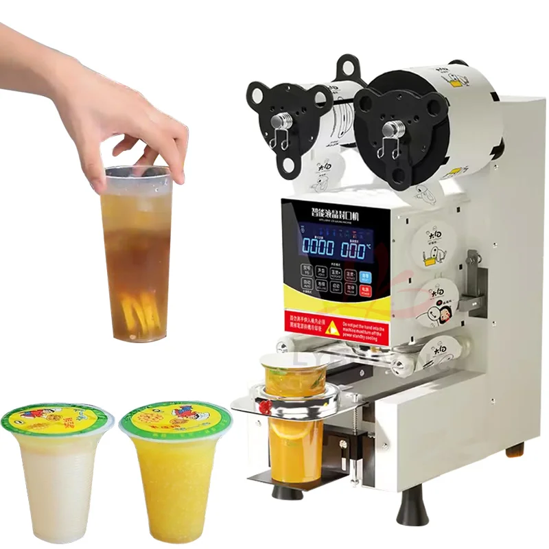 Mesin Penyegel Gelas Plastik L - Coffee Tea Cups ulasan dan harga