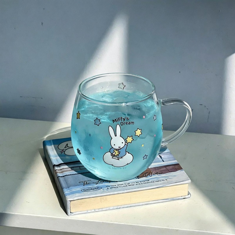 Mug Kaca Transparan Anime Kart - Good Coffee Tea ulasan dan harga