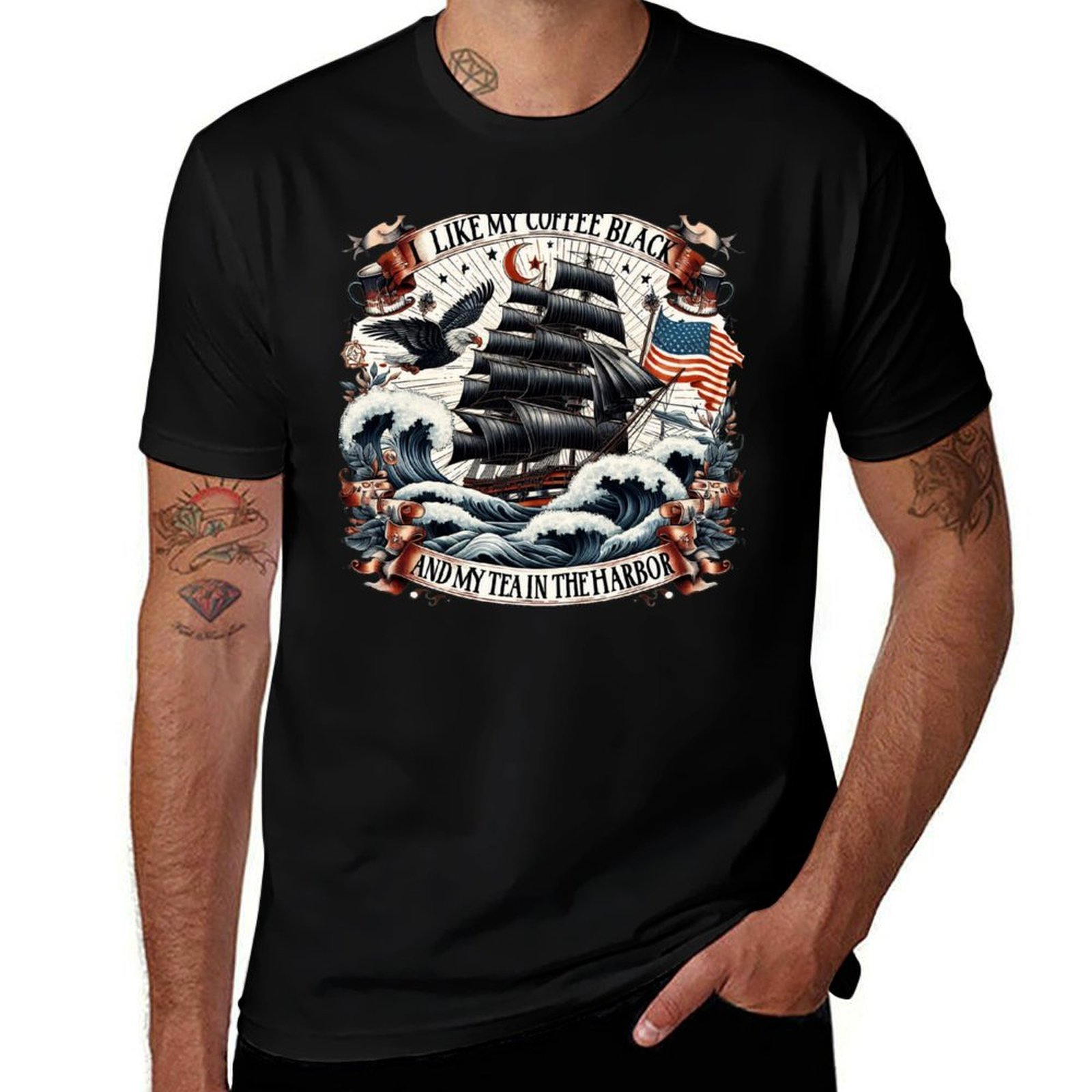 Kaos Quotes Funny History I Li - Coffee Tea Quotes Short ulasan dan harga