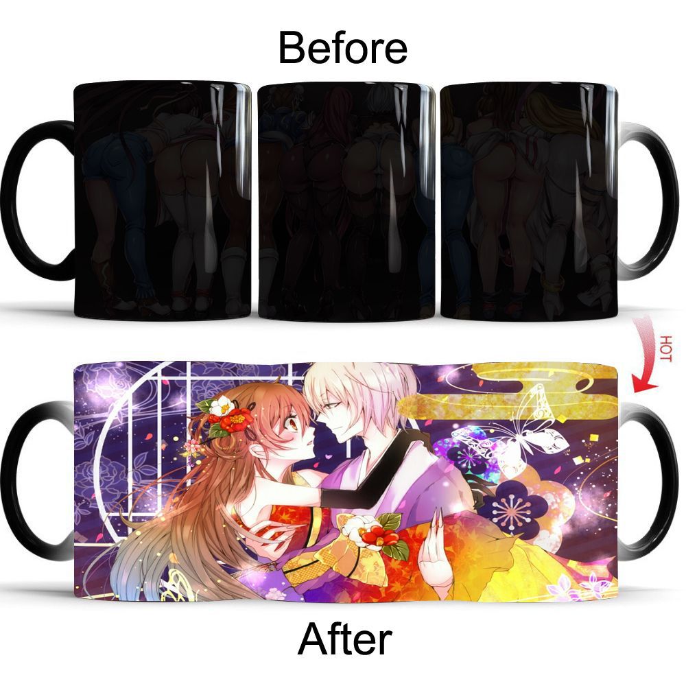 Kamisama cangkir berubah warna - Coffee Tea Love ulasan dan harga