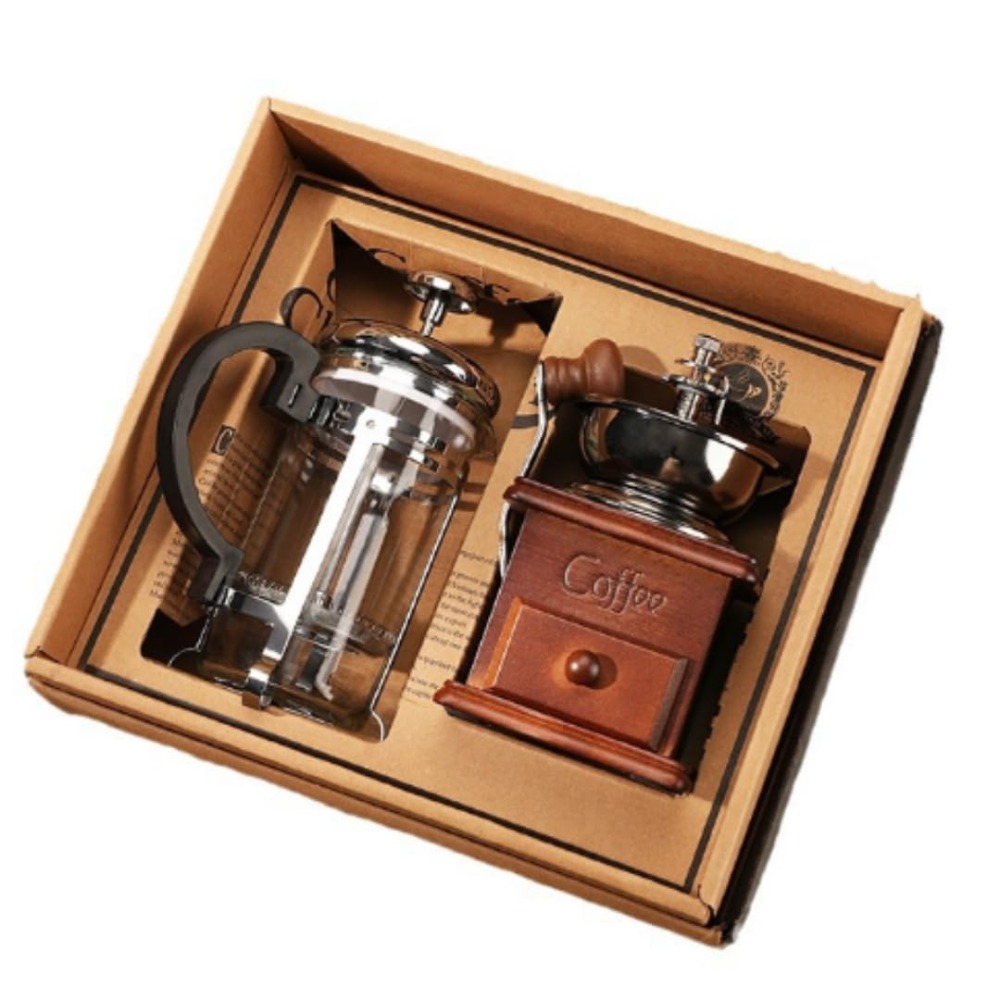 Set Pembuat Kopi Manual, Pengg - French Press Coffee & Tea ulasan dan harga