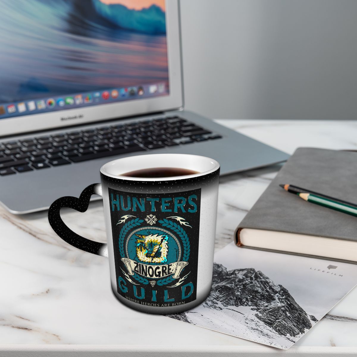 Monster Hunter World Mug Cangk - Coffee Tea World ulasan dan harga