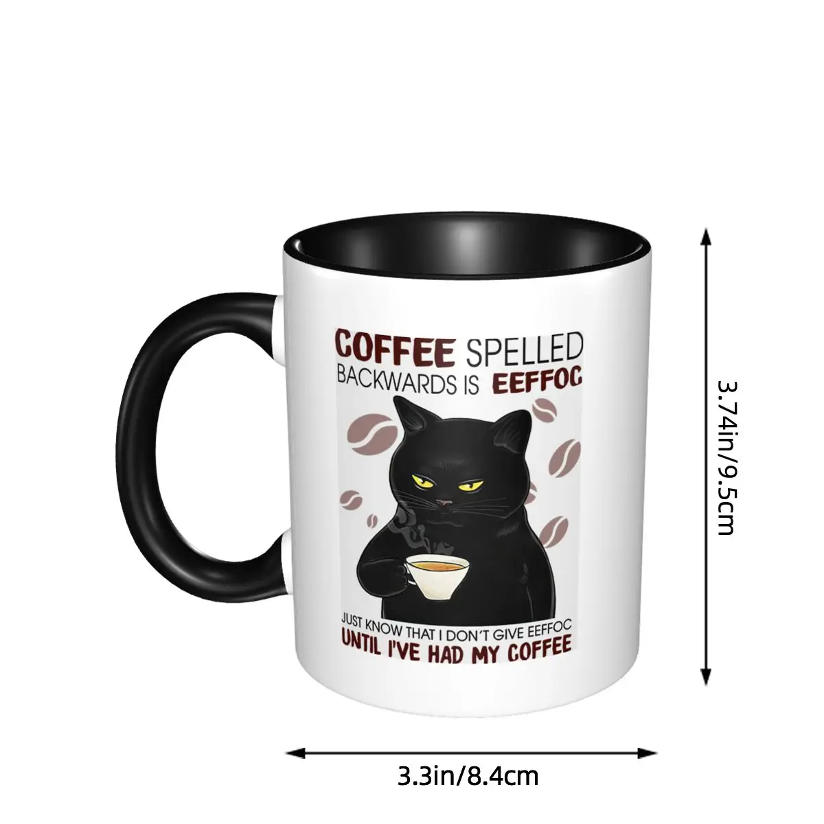 Cangkir Kopi Keramik Cat Befor - Good Coffee Tea ulasan dan harga